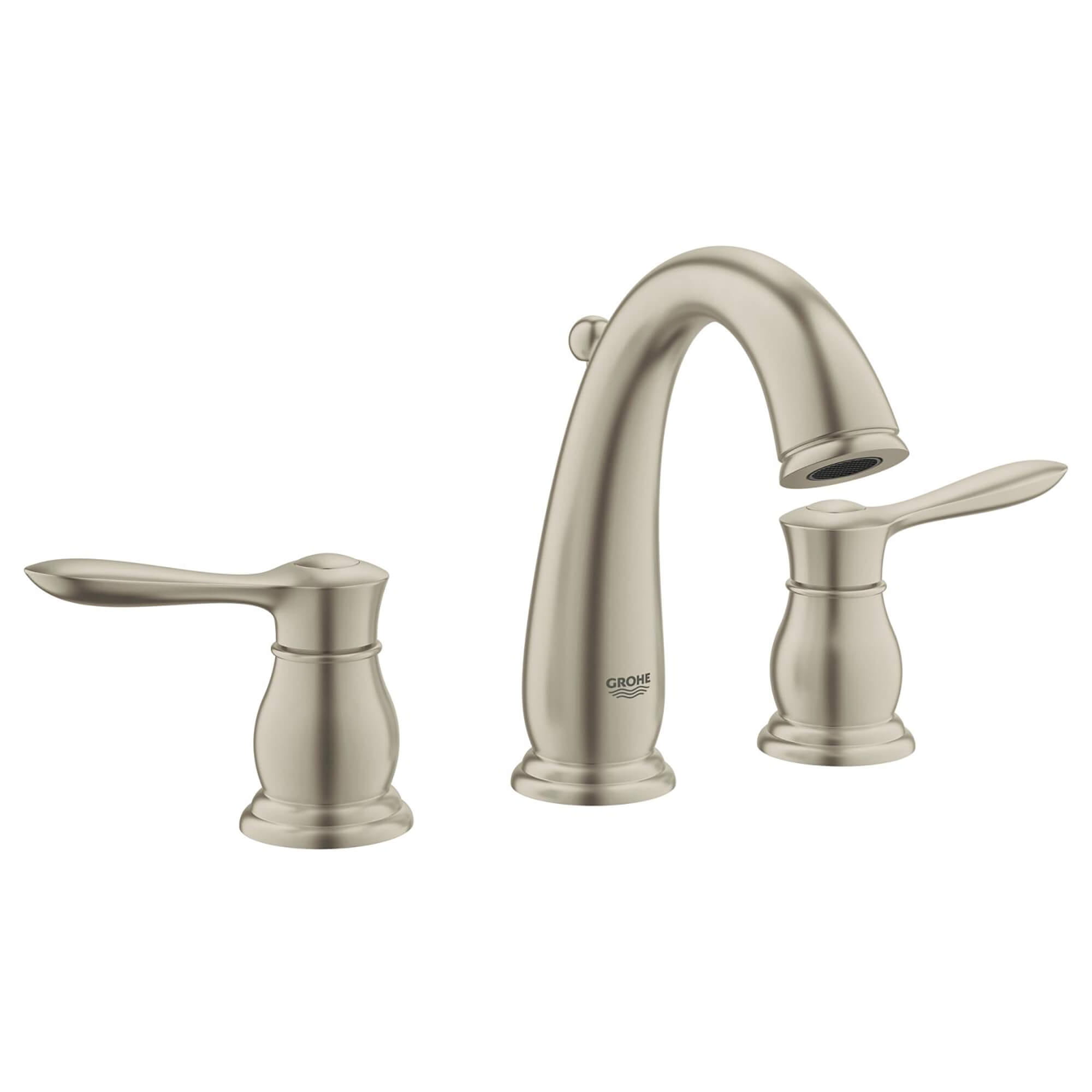 Parkfield 8 in Widespread 2 Handle Bathroom Faucet   12 GPM